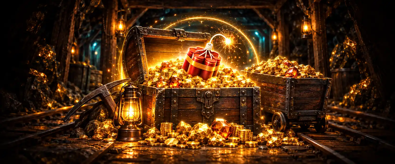 Slots Dynamite Casino welcome bonus with dynamite and gold