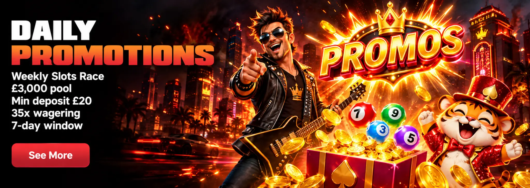 Slots Dynamite weekly Slots Race promotion